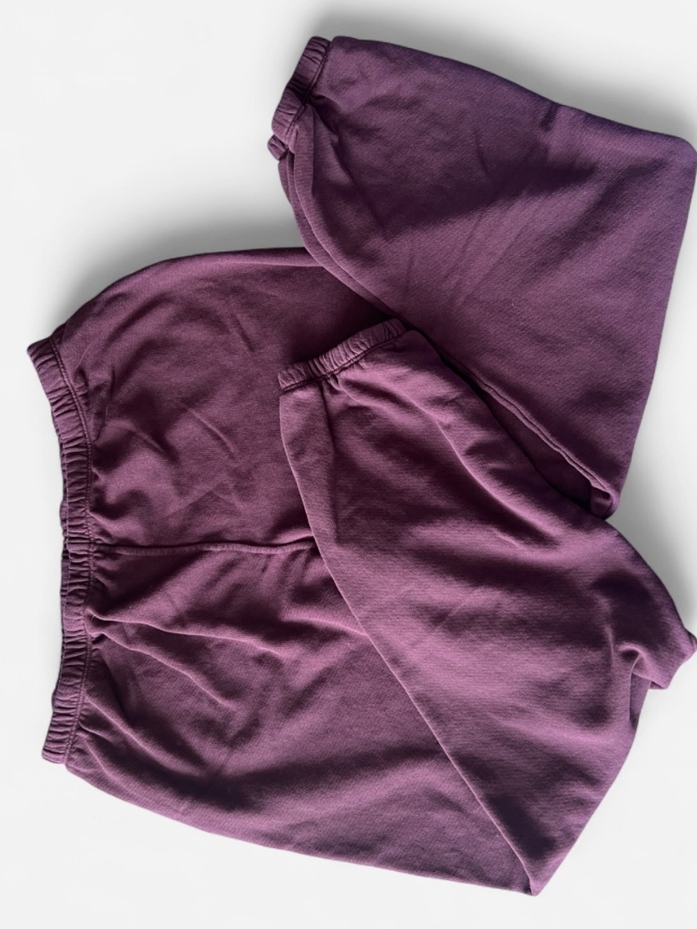 Perfectwhitetee johnny
french terry easy sweatpant medium burgundy purple - Picture 2 of 3